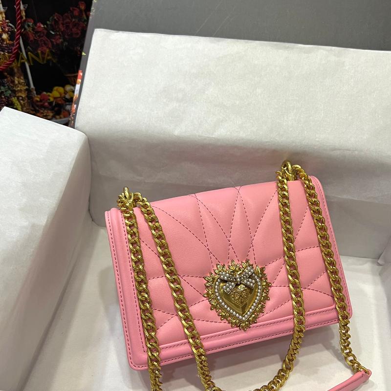 D&G Shoulder Chain Bag DG4301 Pink